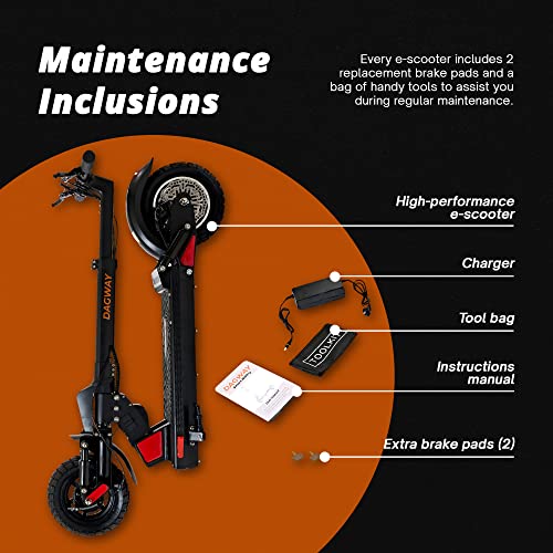 DAGWAY - Long-Range 56-Mile Electric Scooter for Adults & Kids