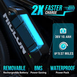 MICLON Electric Bike, Electric Bike for Adults 26'' E-Bikes 350W BAFANG Motor