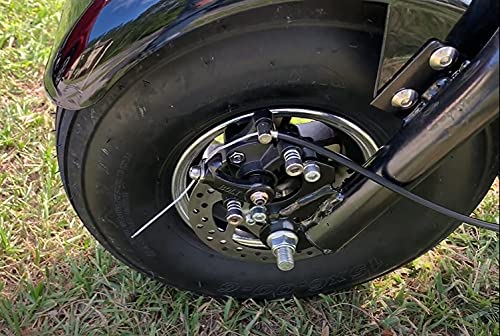 Fatboy 800w Rear Hub Motor Electric Scooter with Seat and 15" Pneumatic Tires