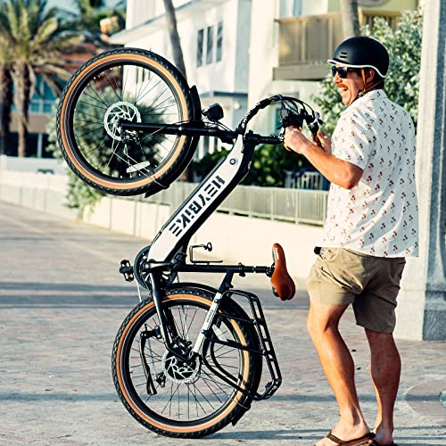 Heybike Cityrun Electric Bike, 500W City Cruiser Ebike, 48V 15Ah Removable Battery