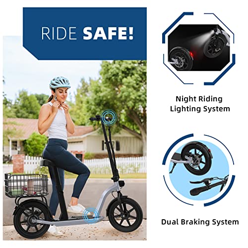 Hiboy Electric Scooter for Adults - 31 Miles Long Range & 22Mph Folding Commuter