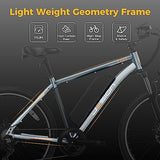 Jasion EB5 Plus Electric Bike for Adults 500W Motor 45 Miles 20.5MPH