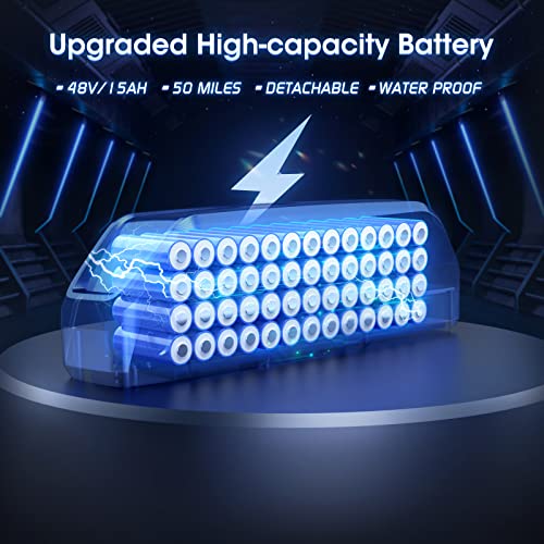 UDON VOLTSTEED Electric Mountain Dirt Bike for Adults with 20" x4.0 Fat Tire