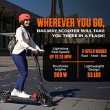 DAGWAY - Long-Range 56-Mile Electric Scooter for Adults & Kids