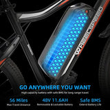 Wheelspeed Electric Bike 27.5", 500W Motor Adults Electric Bicycle