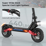 Circooter Raptor Electric Scooter Adult with Smart APP, 800W Motor