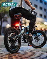 Gotrax R1 20" Folding Electric Bike for Adults, 20Mph Power by 350W