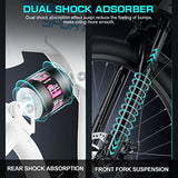 Vivi Electric Bike for Adults 26" Ebike, 500W Folding Electric Bike, 20MPH