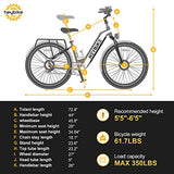 Heybike Cityrun Electric Bike, 500W City Cruiser Ebike