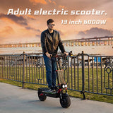 REDDYDY Electric Scooter, Max Speed 60MPH,Total Power 8000W