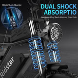 Ridstar Electric Motorcycles for Adults, 1000W 20AH 30MPH Electric Bike 20'' Fat Tire