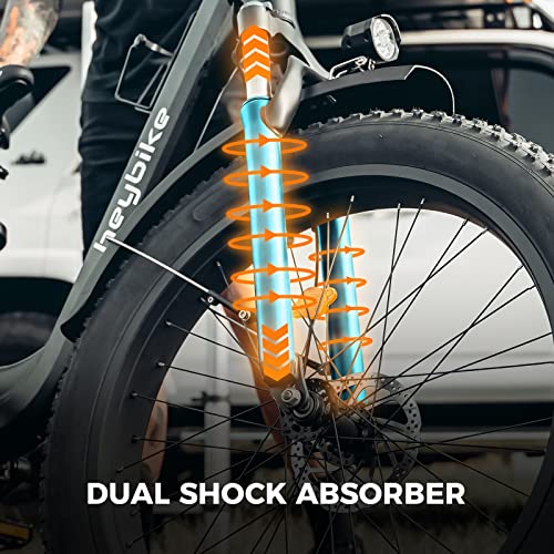 Heybike Explore Electric Bike for Adults 48V 20AH Removable Massive Battery