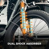 Heybike Explore Electric Bike for Adults 48V 20AH Removable Massive Battery