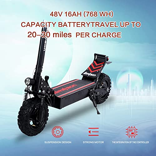 Electric Kick Scooter for Adults - 2500W Motor, Up to 30 MPH & 20-30 Miles