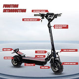 ANDBEE Electric Scooter for Adults Up to 35 MPH & 20-30 Miles