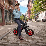 Jetson Bolt Adult Folding Electric Ride-On, Foot Pegs, Easy-Folding