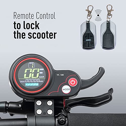 TEEWING X4 Electric Scooter, Scooter for Adults with 5600W Dual Motor