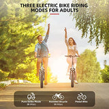 Electric Bike for Adults,750W Folding Electric Bike with 48V 13Ah Removable Battery
