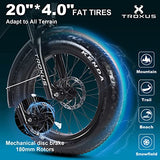 TROXUS Electric Bike for Adults with 750W Motor