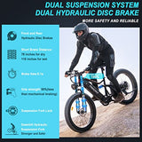 FREESKY Electric Bike for Adults 1000W BAFANG Motor 48V 20Ah Samsung Cells Battery 26" Fat Tire