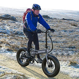 AVANTREK Cybertrack 200 Electric Bike Foldable 20"x4" Fat Tire Electric Bicycle