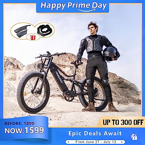 FREESKY Electric Bike for Adults 1000W BAFANG Motor 48V 20Ah Samsung Cells Battery 26" Fat Tire