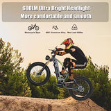 DAMSON Electric Bike 1000W 48V 20AH/17.5AH Removable Battery Mountain Electric Bicycle