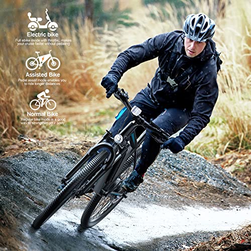 TotGuard Electric Bike for Adults, 26" Ebike 350W Bicycles