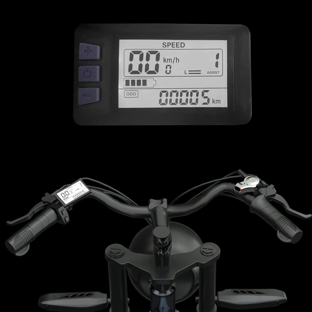 JANSNO Electric Bike 20" x 4.0 Electric Bike for Adults with 750W Brushless Motor