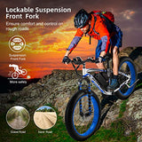 26''Electric Bike for Adults with 48V 13Ah Removable Battery,750W Fat Tire