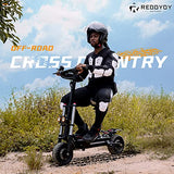 REDDYDY Electric Scooter, Max Speed 55MPH,Total Power 6000W