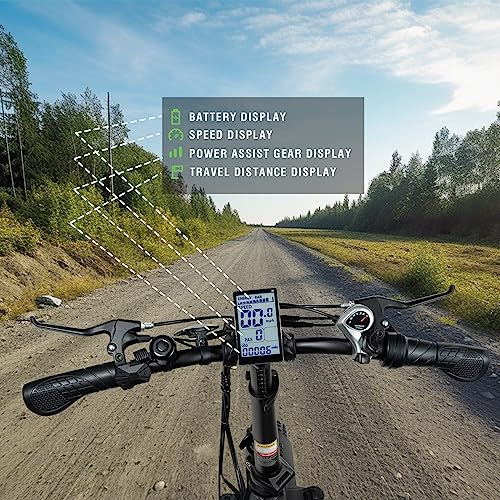 SENADA Folding Electric Bike for Adults, 28MPH 62Miles Range