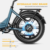 Heybike Ranger S Electric Bike for Adults, Foldable 750W Ebike