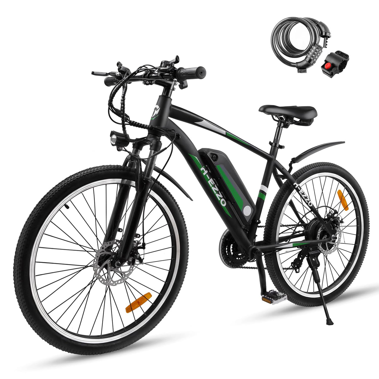 FEOFFY Electric Bike for Adults 350W Electric Bikes 26" Electric Mountain Bike Shimano 21 Speed