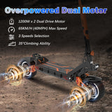 KuKirin G3Pro Electric Scooter Adults, 2400W Dual Motor