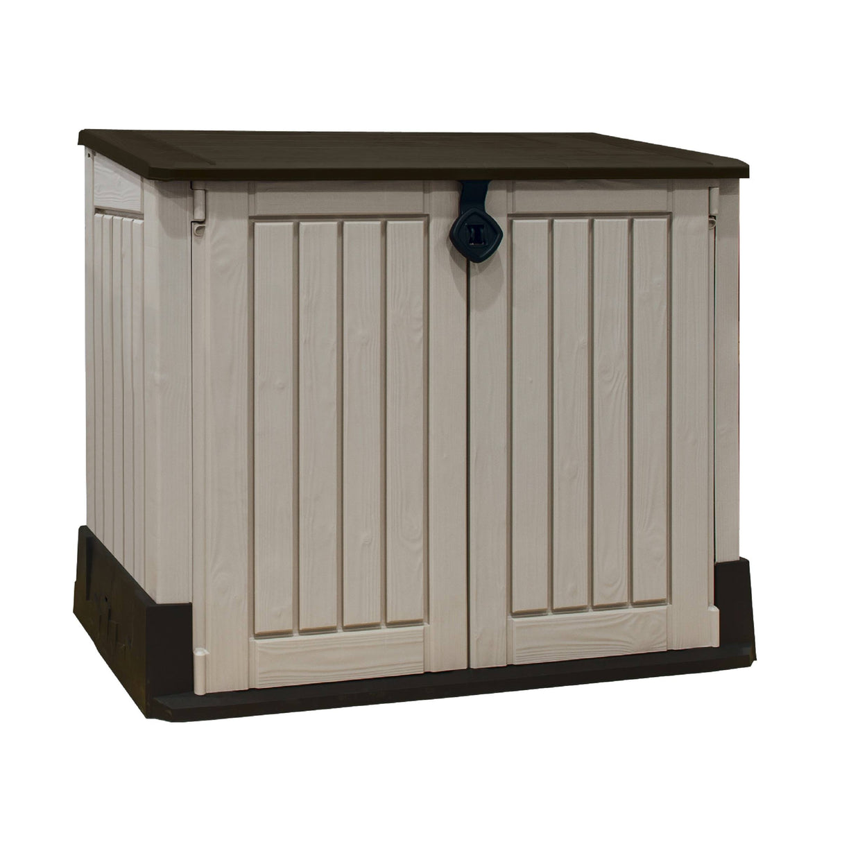 Keter Store It Out Midi Outdoor Plastic Garden Storage Shed - Beige/Brown