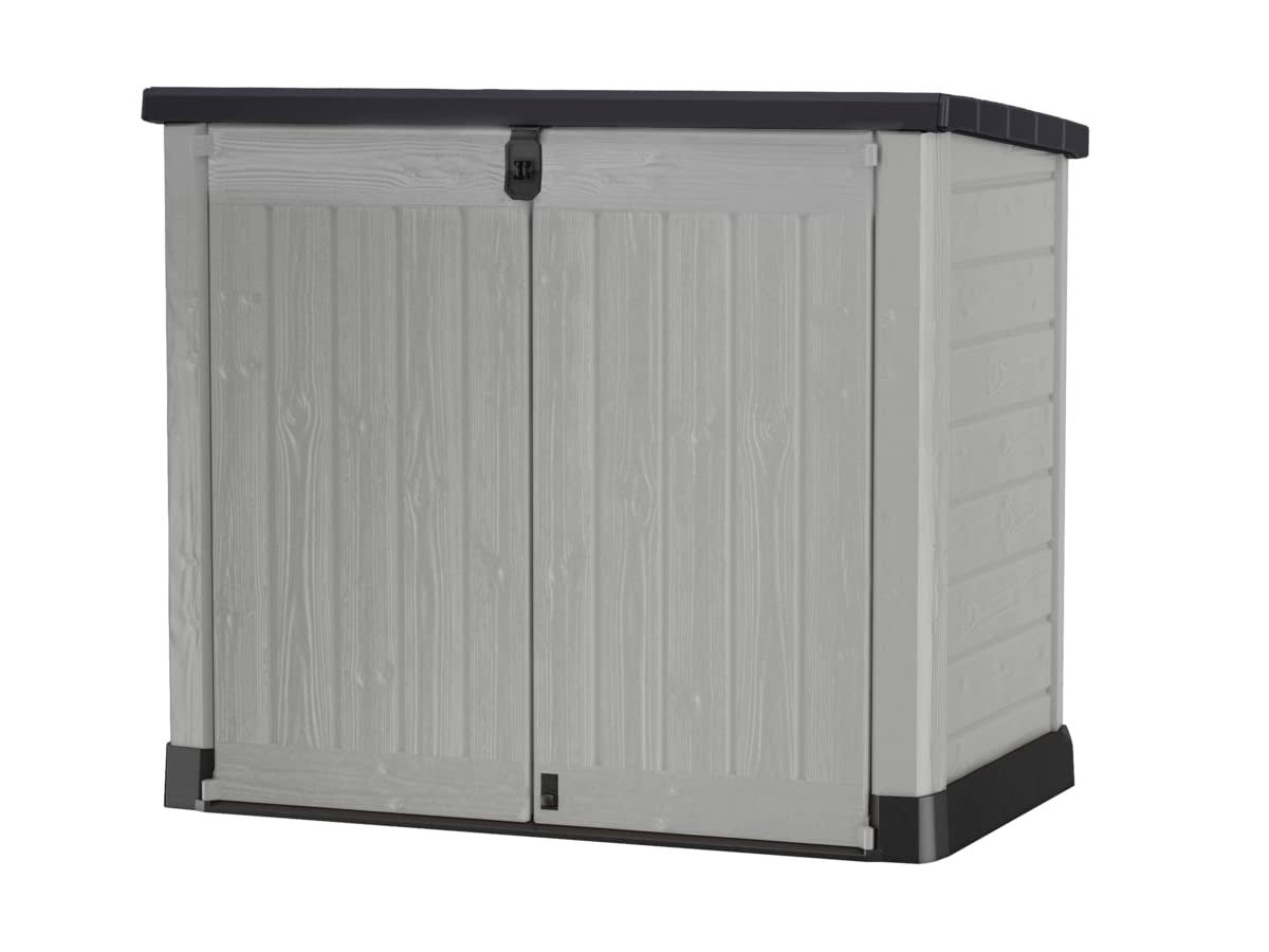 Keter Store It Out Pro Outdoor Garden Furniture Storage Shed Grey